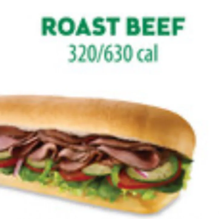 Roasted beef – Subway
